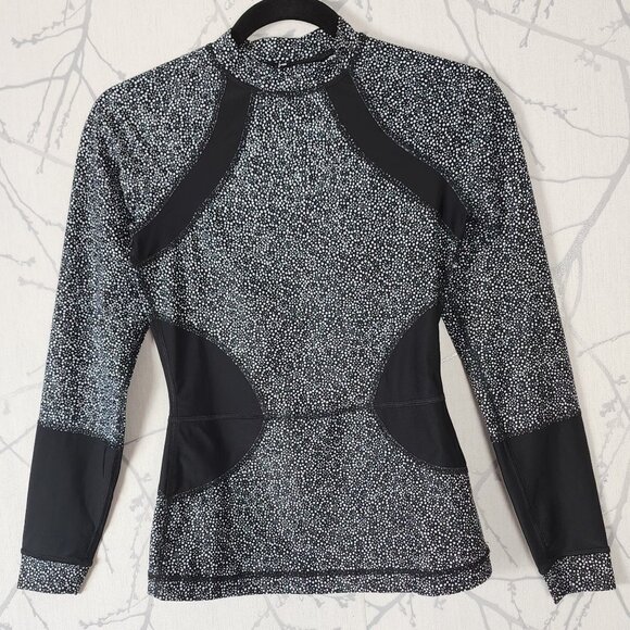 Lululemon Freckle Flower Aquelo UPF 50+ Suns Out Rash Guard - Picture 2 of 5